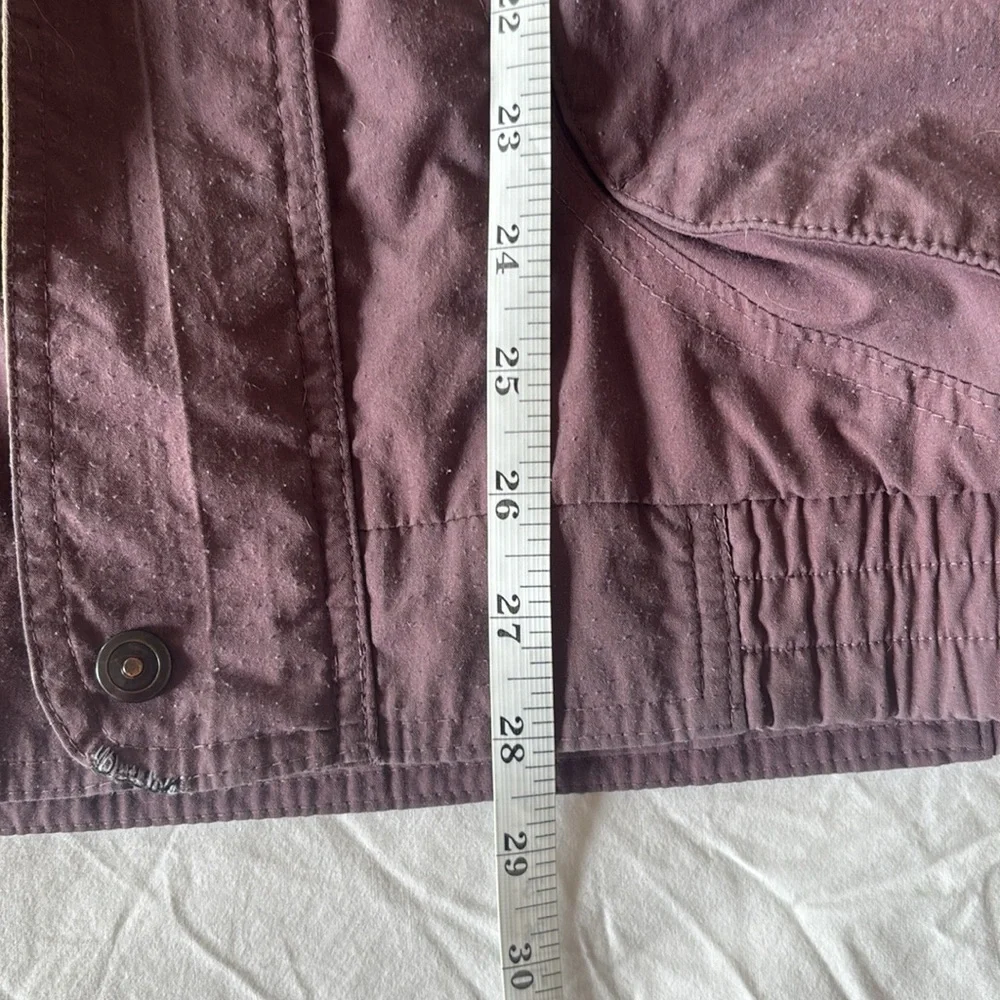 Vintage Lightweight Dusty Mauve Bomber Jacket - Picture 12 of 14